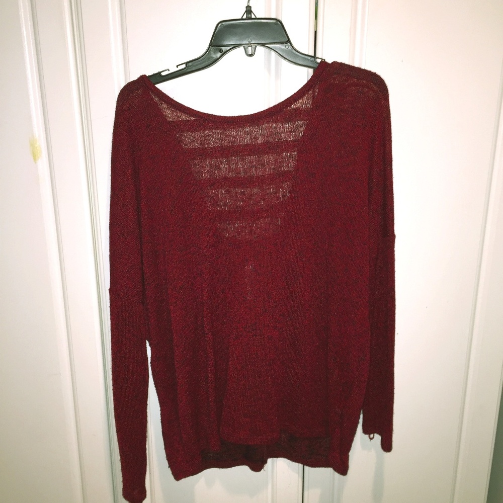 Top with ribbon back detailing